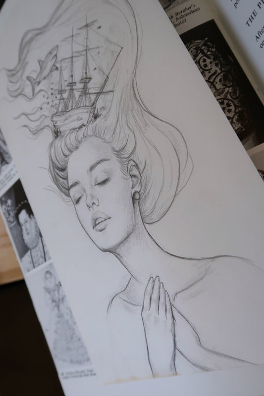 adrift - original sketch