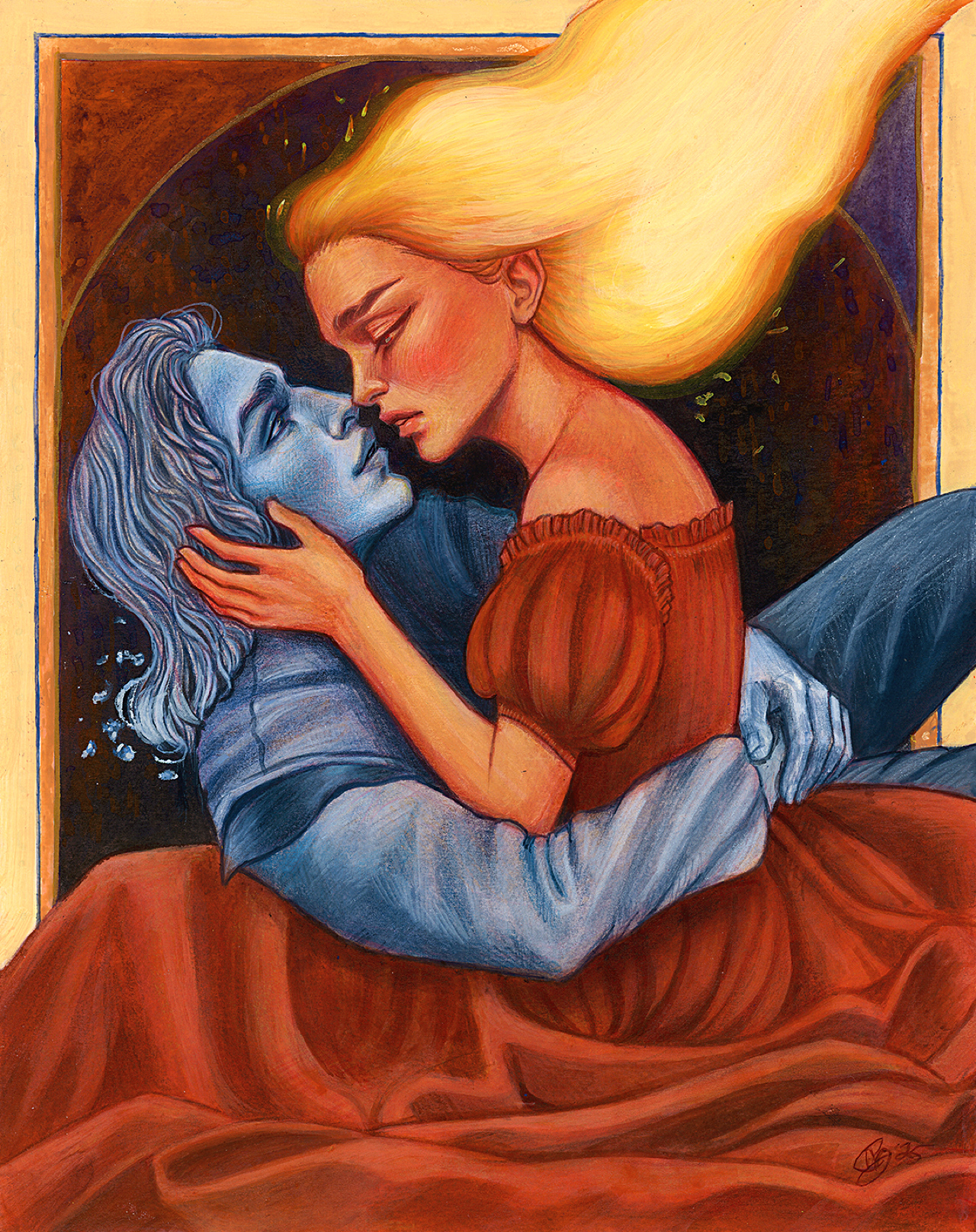Melt into you - original painting
