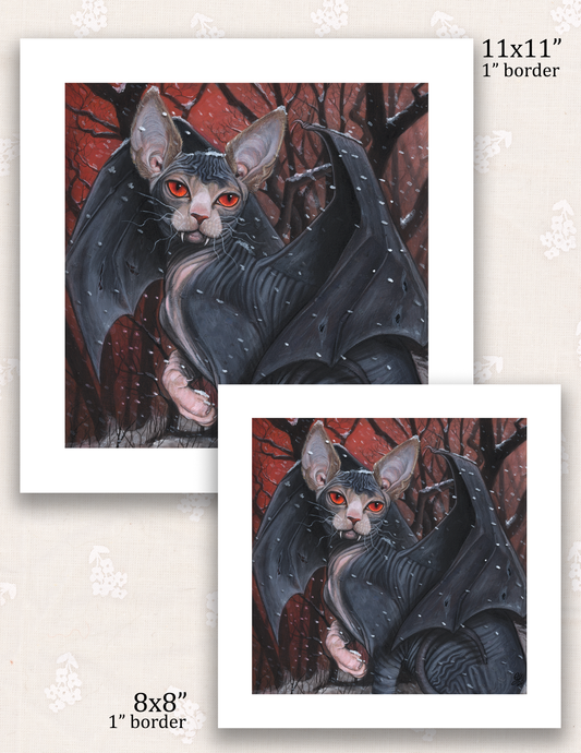 Grimalkin's Veil - Print