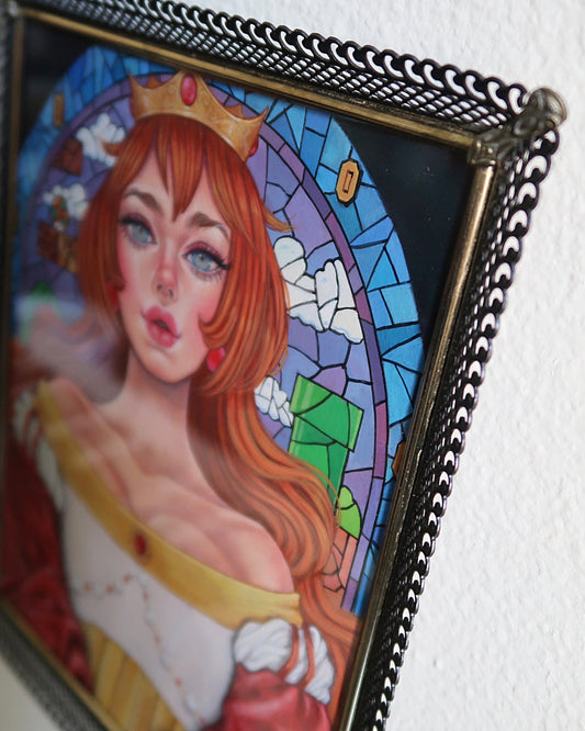 Princess Toadstool - Original Painting