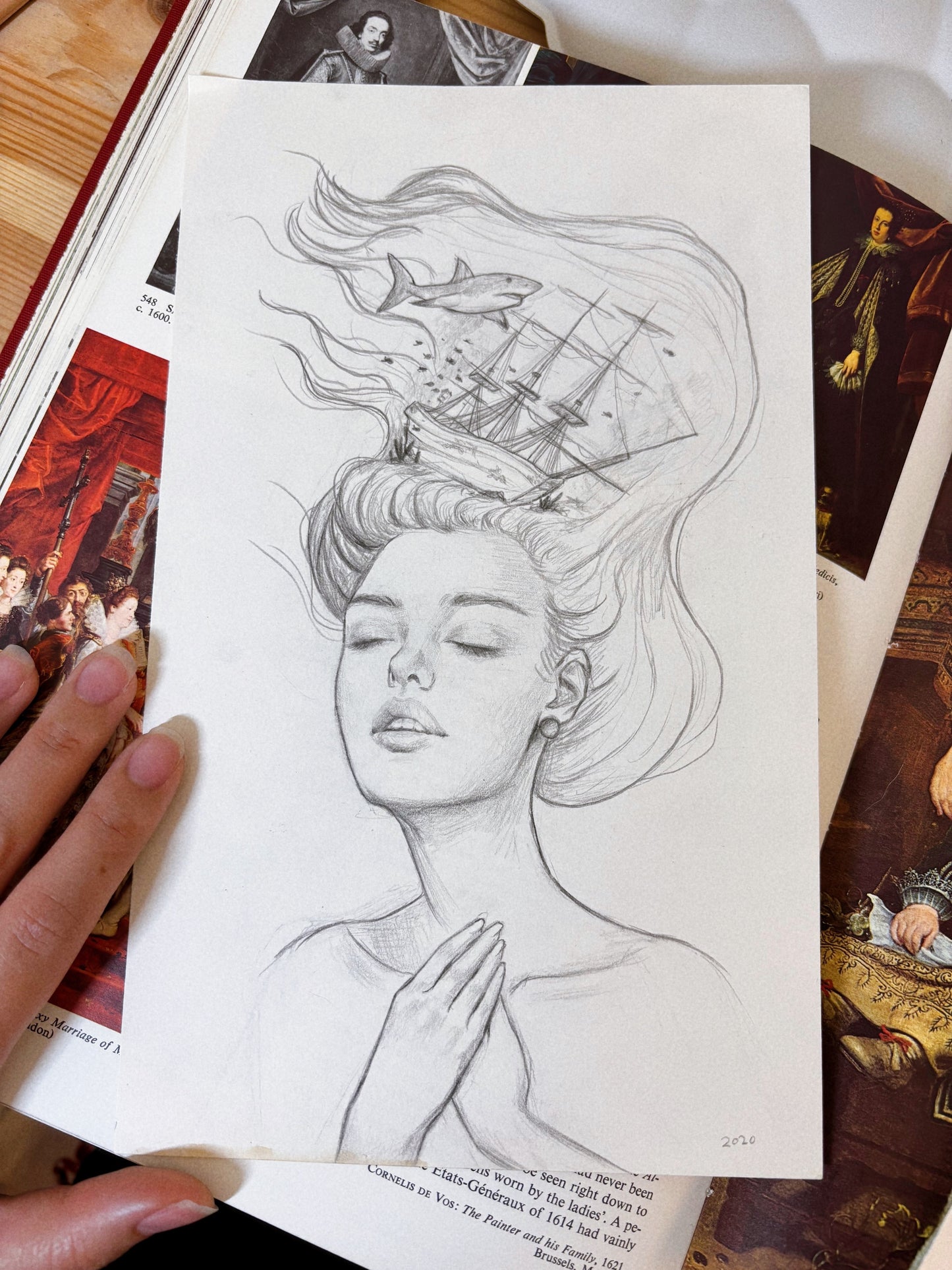 adrift - original sketch