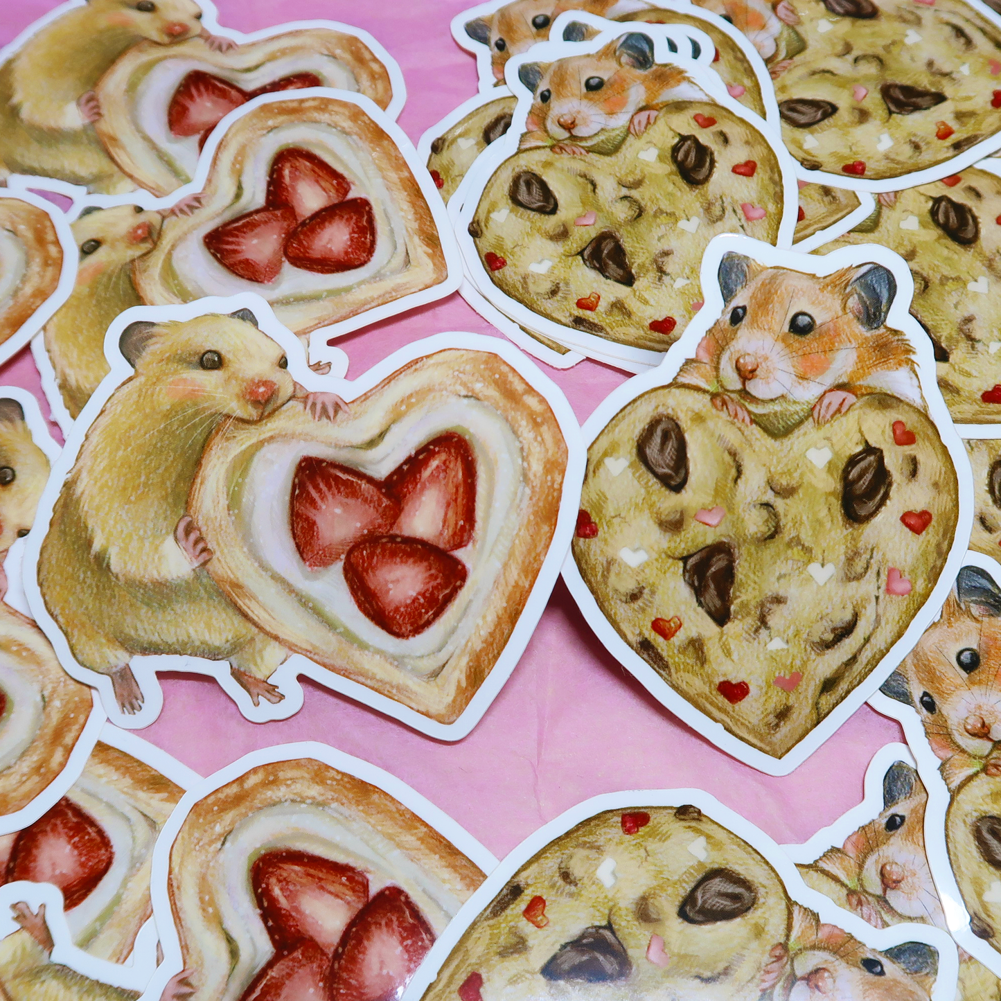 valentine hammies sticker
