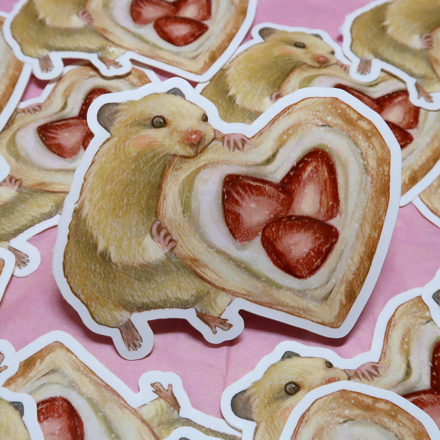 valentine hammies sticker