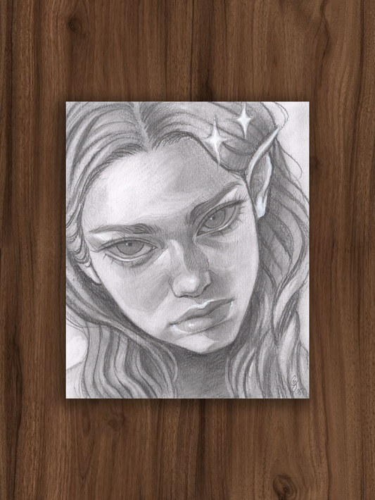 Eurydice - Original Drawing