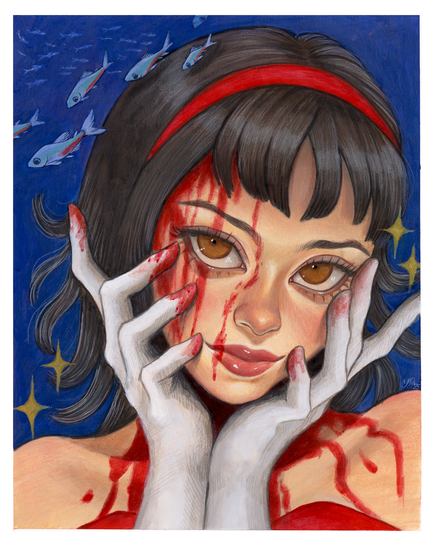 i am mima - original painting