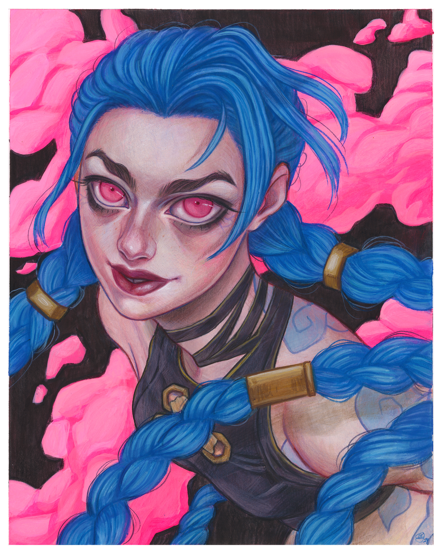 get jinxed - original painting