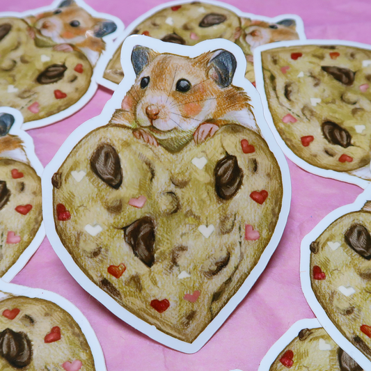 valentine hammies sticker