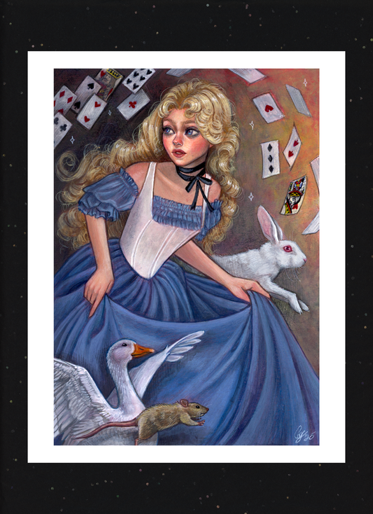 Shower of Cards - Print