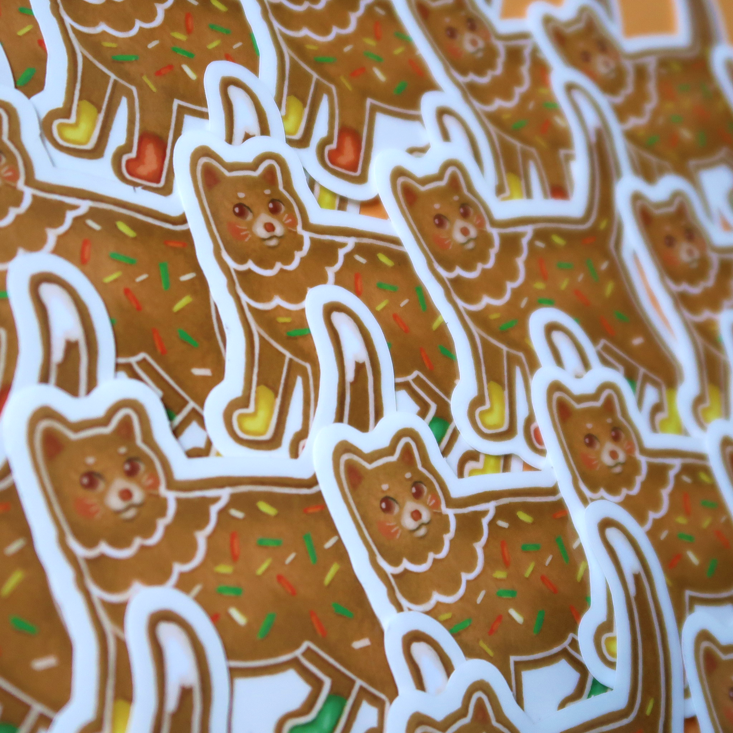 gingerbread cat