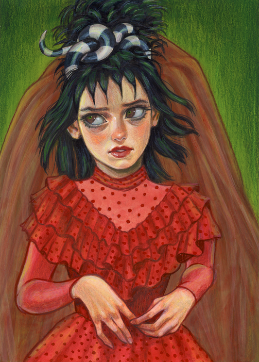 lydia deetz - 5x7 print