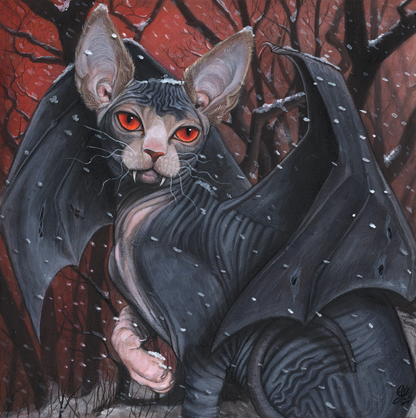 Grimalkin's Veil - Print