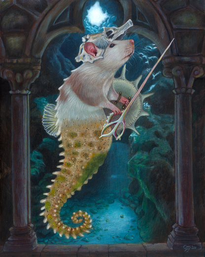 Sentinel of the Sunken Realm - Print