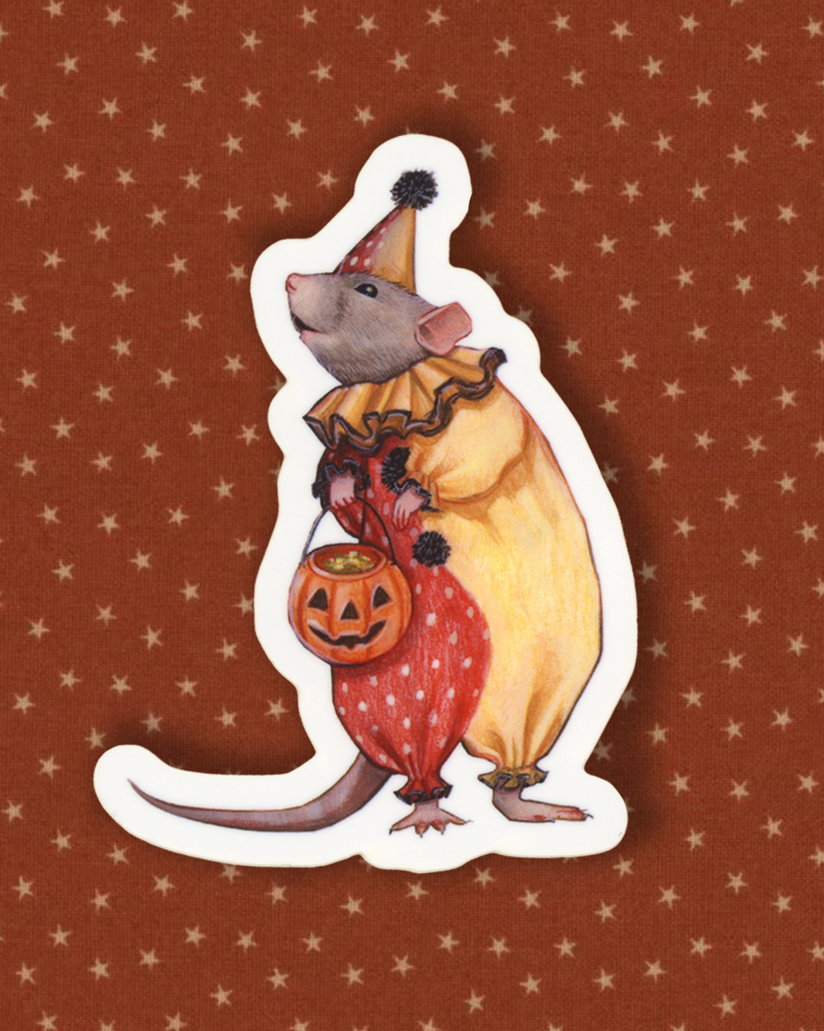 Halloween Ratties - Stickers