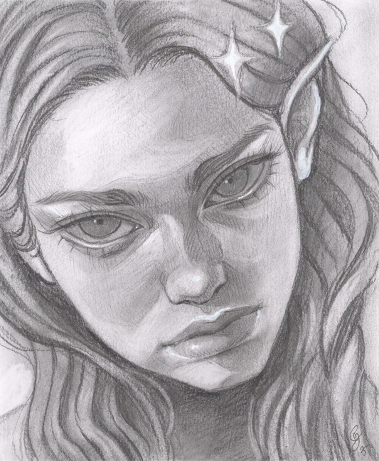 Eurydice - Original Drawing