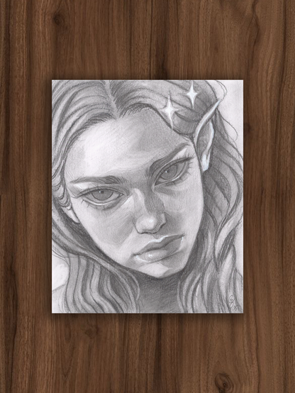 Eurydice - Original Drawing