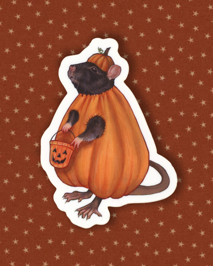 Halloween Ratties - Stickers