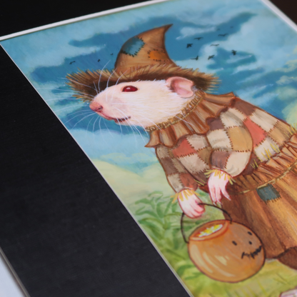 scarecrow rattie - original painting